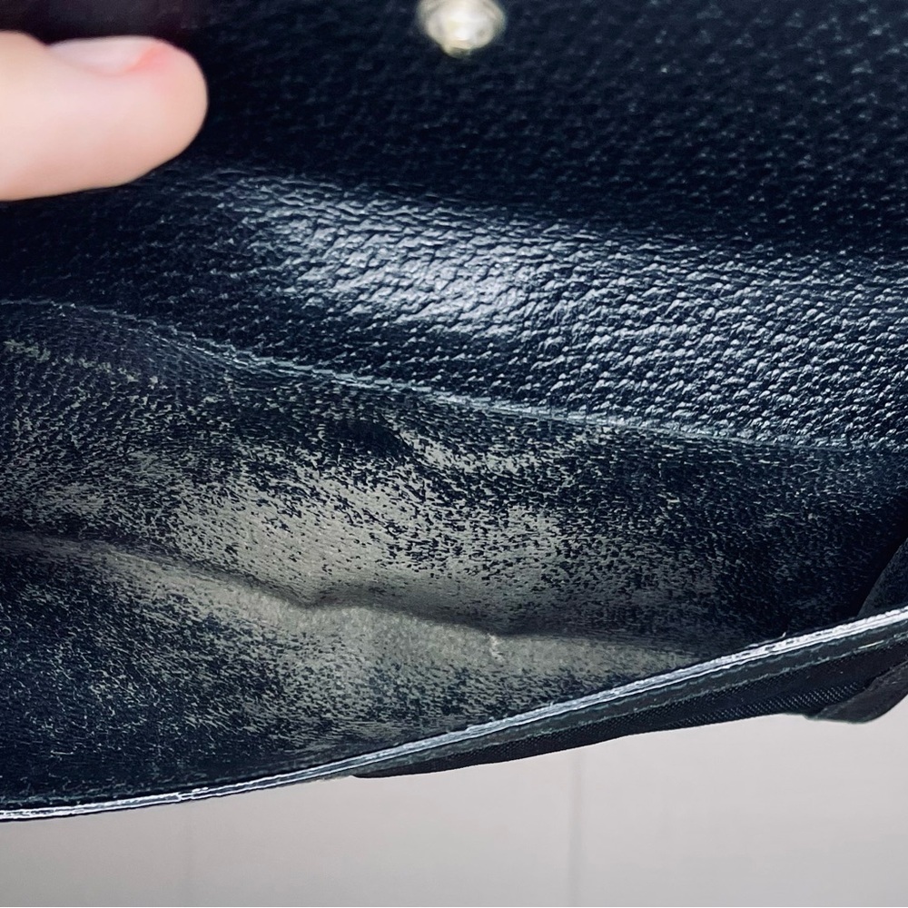 Gucci Black Vintage Long Wallet - Picture 7 of 14